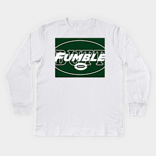 Butt Fumble Kids Long Sleeve T-Shirt